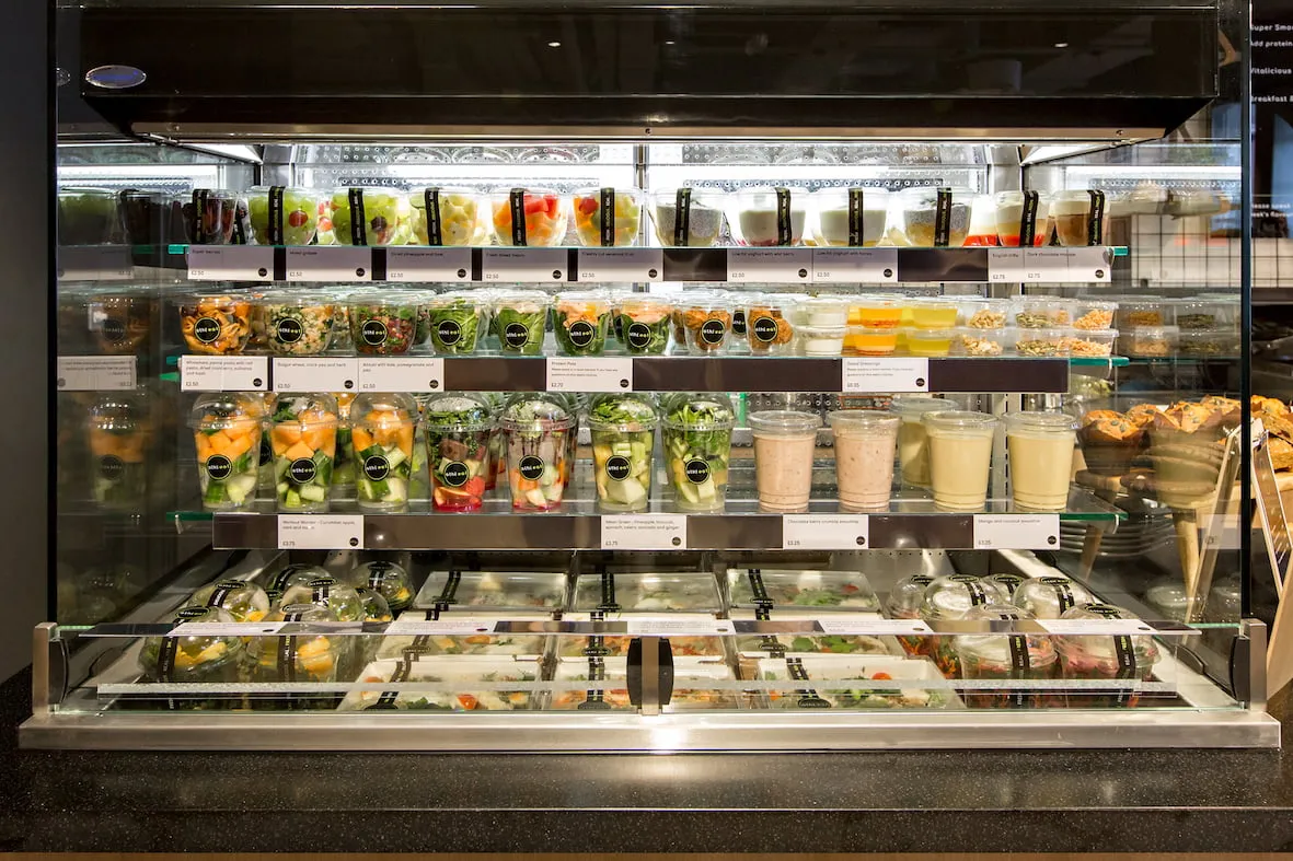 supermarket fruit cups