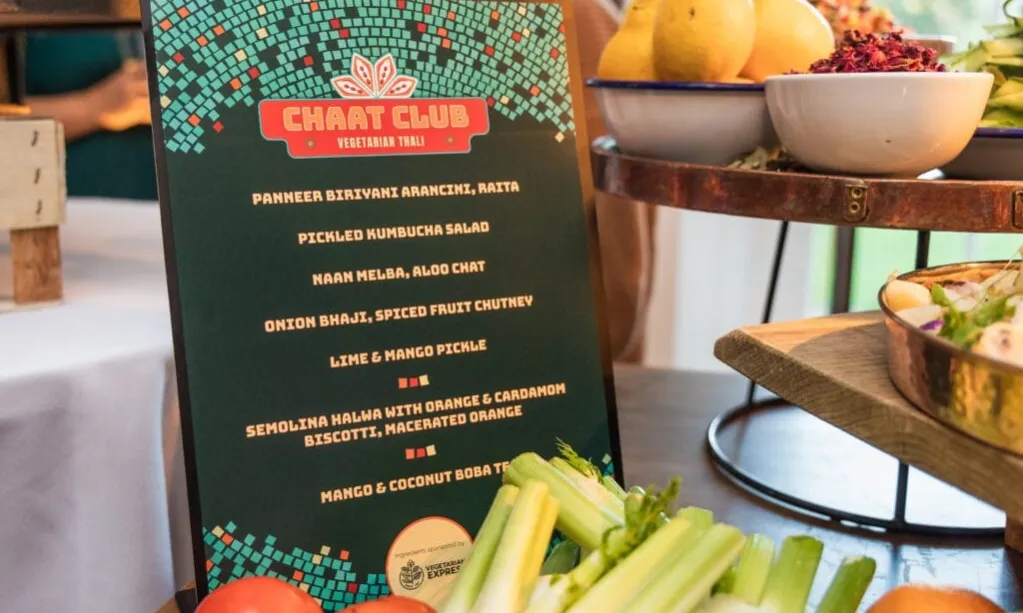 Chaat club vegetarian menu