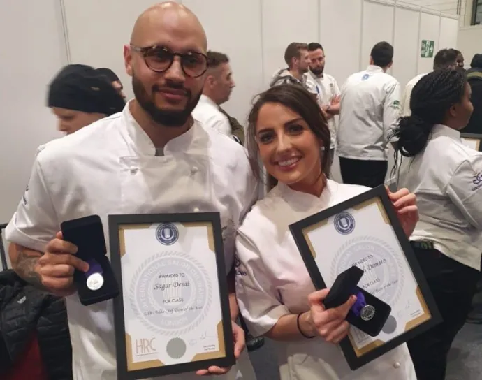 2 winner chefs
